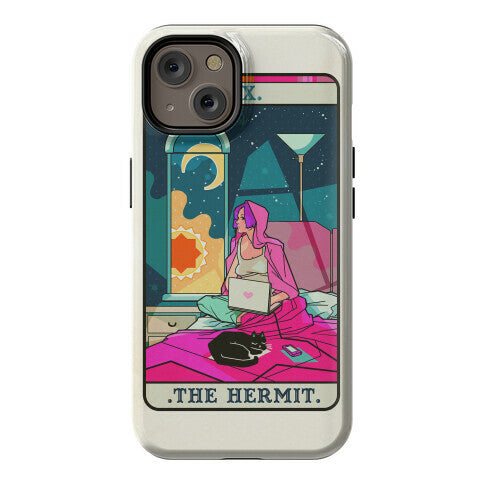 Hermit Tarot Card Phone Case